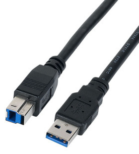 奥睿科硬盘柜盒用USB3.0打印机数据线A公对B公方口蓝光光驱硬盘盒数据线连接线3.5台式硬盘盒移动硬盘数据线