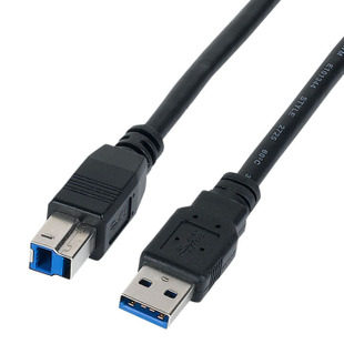 奥睿科硬盘柜盒用USB3.0打印机数据线A公对B公方口硬盘盒数据线连接线3.5台式硬盘盒移动硬盘座连接数据线