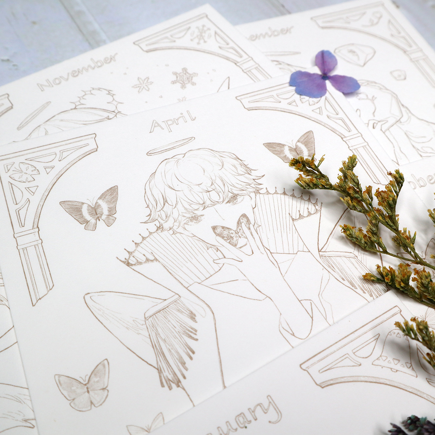 天使第五期夏小鲟合作款32k信笺