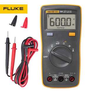 FLUKE福禄克F101 Kit F106数字万用表F107手持式便携万用表F12E+