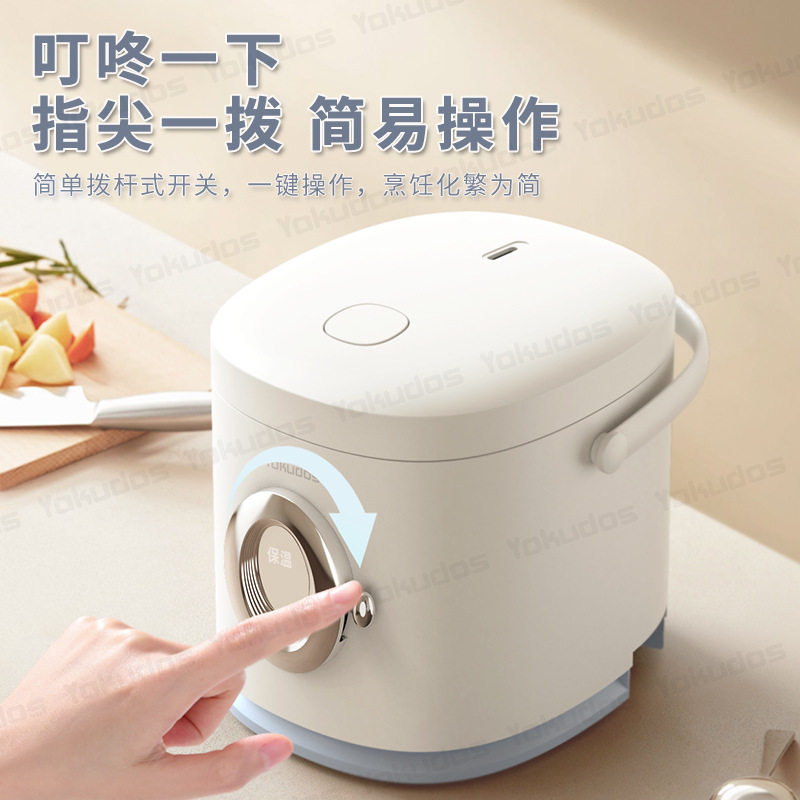 迷你电饭煲1-2人小型电饭锅家用多功能电器家电礼品 批发一件代发