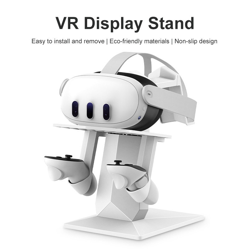 适用于Quest3 VR眼镜充电支架quest 2 VR展示架vr配件