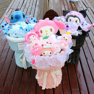 生日礼物送女生闺蜜毛绒花