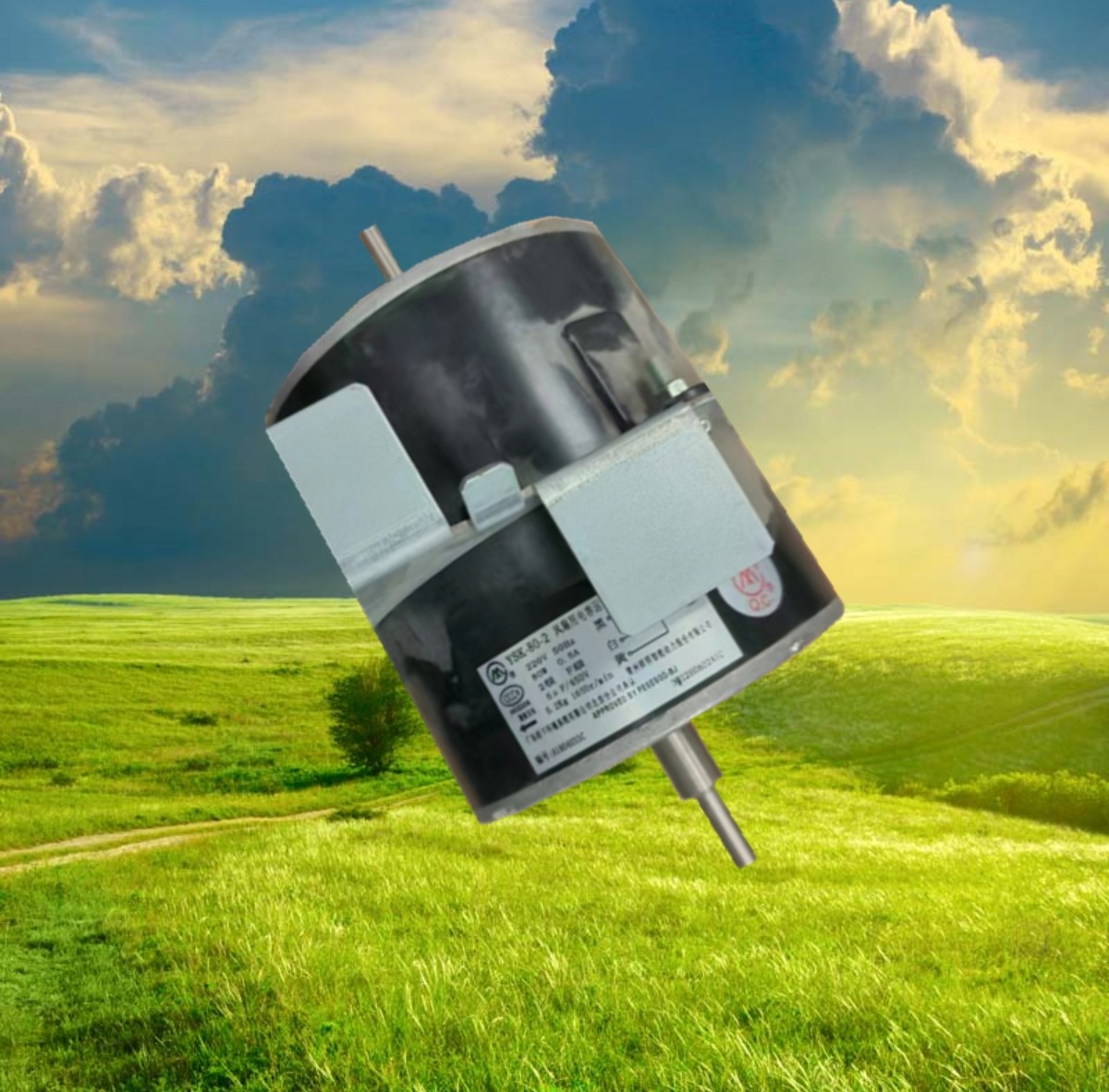 风幕机双轴电机适用松下FY-3015H1C商用通用型原厂YSK-80-2