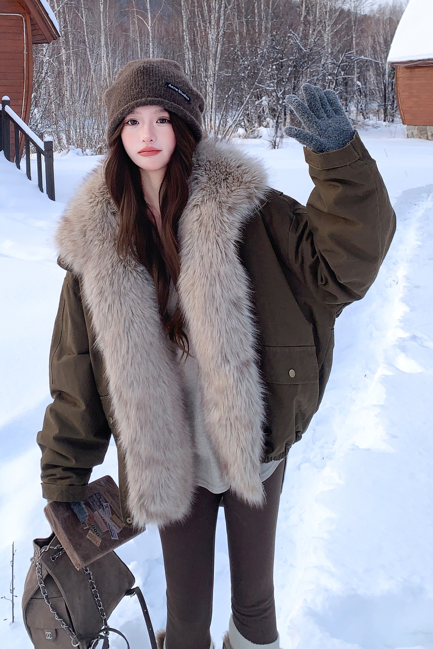 新款！90皮羽绒服外套短款2C132-D053-P335-K478,女装羽绒服,2C132