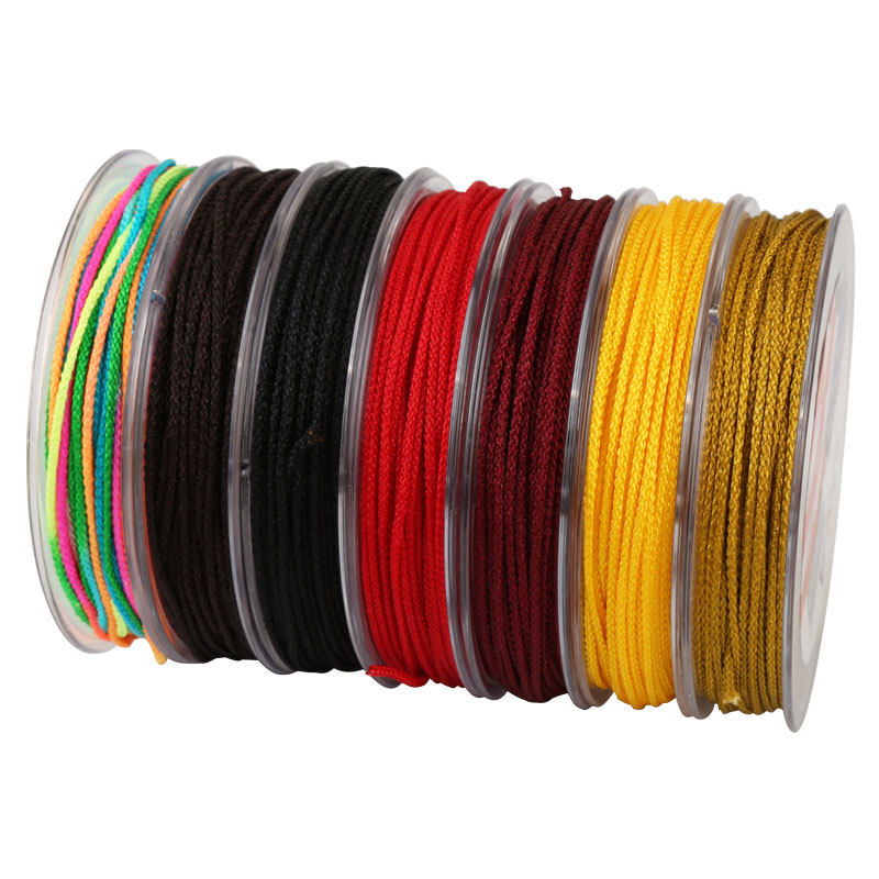 BRAIDED MAMBO THREAD BUDDHA BEAD THREAD VAJRA COTTON THREAD ENCRYPTED NON-ELASTIC JADE THREAD XINGYUE BODHI WEAR-RESISTANT ROPE BEADED THREAD