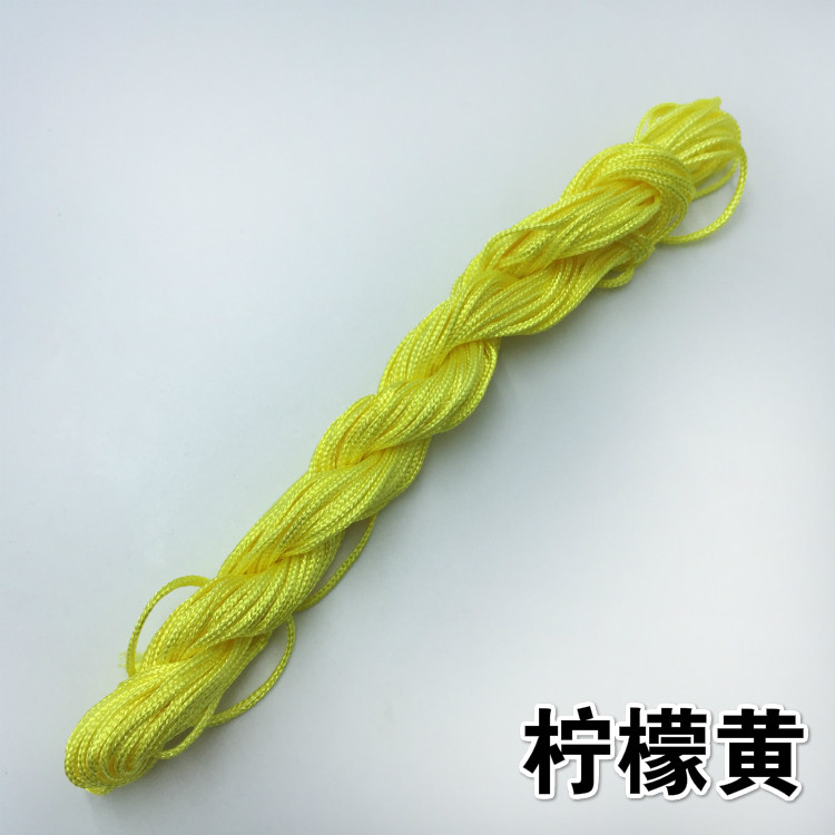 DIY JEWELRY ACCESSORIES HANDMADE BEADED MATERIAL LINE TAIWAN B LINE JADE LINE HAND ROPE CHINESE KNOT WEAVING 1.5M