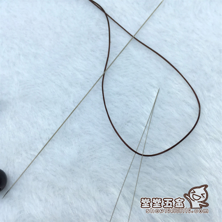 미세 구멍 구슬 DIY 쥬얼리 액세서리 크리스탈 비즈 진주 작은 조리개 리드 오프닝 바늘 수제 구슬 바늘