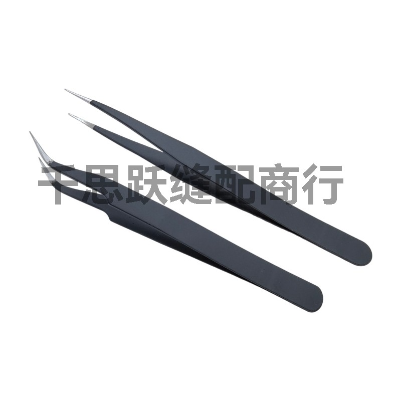 特尖防静电不锈钢镊子加厚高精密镊子电子维修弯头燕窝挑毛工具,居家布艺,镊子,淘宝优惠券,粉丝福利购,淘宝优惠卷