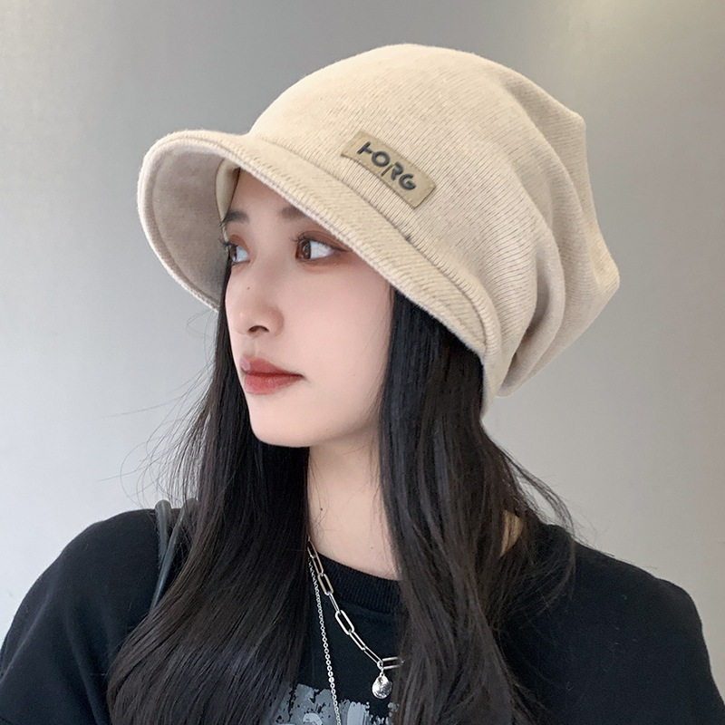 月子帽产后夏季孕妇出院帽子女针织包头帽堆堆帽显脸小可爱春秋款