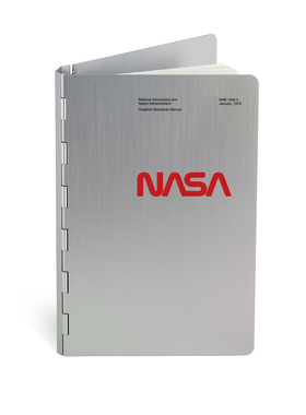 NASA工作手账笔记金属A6太空氧化铝活页商务笔记本记事本礼盒装