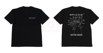 spacex星舰starship重磅全棉tee