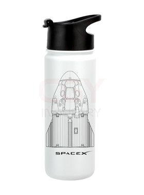 SpaceX猎鹰龙飞船星舰starship太空探索咖啡美式NASA316保温杯