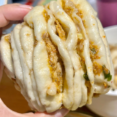 麻辣香葱花卷手工老面馒头速冻半成品上班族早餐速食面点懒人早饭