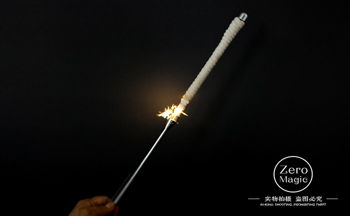 舞台魔术道具 zf魔术新式电子火把弹棒 点火 充电版 效果震撼