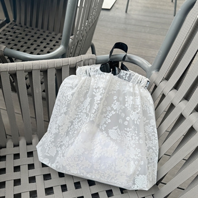 白素花塑料束口袋塑料袋打包袋