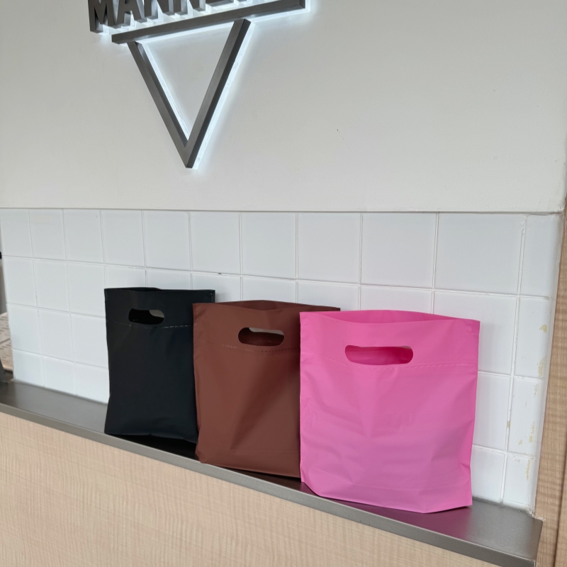 方形袋服装手提袋男女通用购物胶袋塑料袋磨砂袋包装袋礼品袋印刷