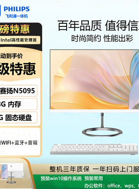 飞利浦24寸办公电脑一体机