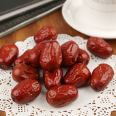 陕北狗头枣延安三星红枣500g新鲜大枣煮粥泡茶干枣陕西特产 包邮