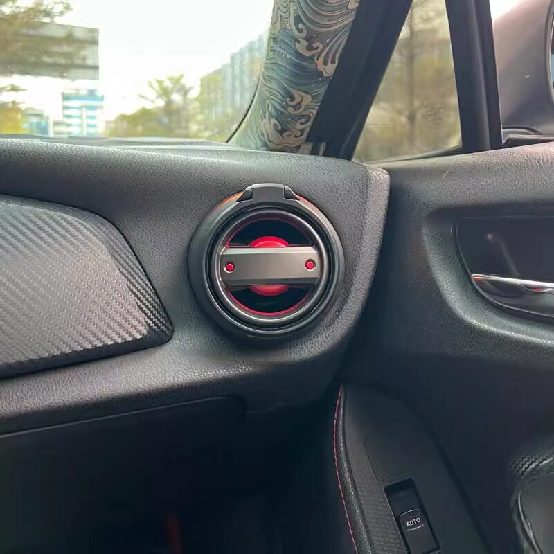 适用于丰田86斯巴鲁brz出风口水杯架限量版磨砂手感隐藏版可折叠