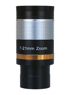 Datyson天文望远镜配件7-21mm变倍目镜 全金属连续变焦5P9984X