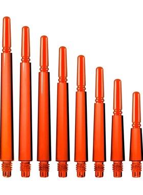 COSMO DARTS Fit Shaft Normal Clear Red红色透明飞镖杆旋转固定