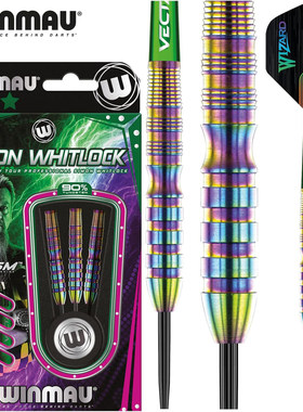 WINMAU Simon Whitlock怀特洛克直筒形彩钛钨钢硬式飞镖专业比赛