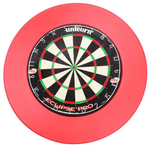 鸣人镖馆 硬式飞镖靶盘护圈 墙壁保护圈 专业PU圈 麻靶塑胶保护套