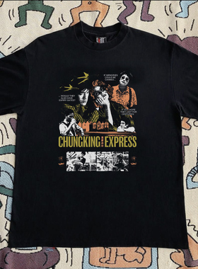 挺哏儿商店T恤重庆森林王家卫男女纯棉小圆领Chungking Express