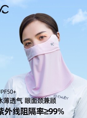VVC冰爽丝滑轻薄透气防晒面罩
