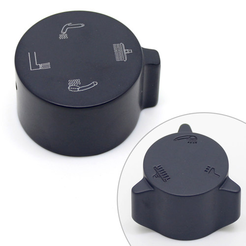 黑色手柄转换开关三档四档把手