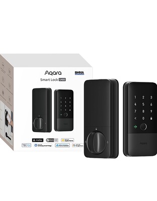 代购 Aqara U400 智能锁WiFi 智能门锁 ALEXA 支持HomeKit Matter