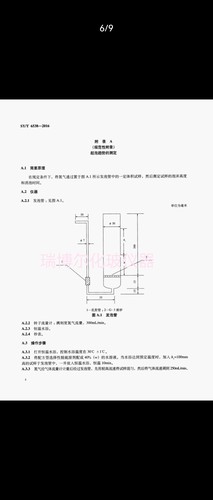 SY/T6538-2016选择型脱硫溶剂起泡趋势测定管发泡管