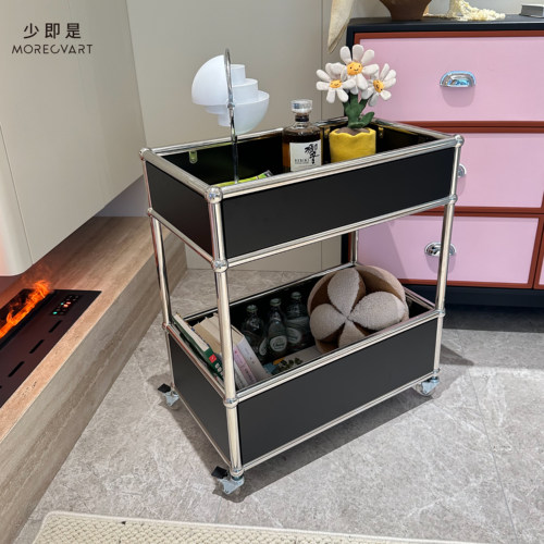 中古推车沙发边几收纳柜可移动