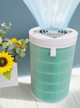 静音款大风量空气净化器diy简易车载家用室内除烟味甲醛
