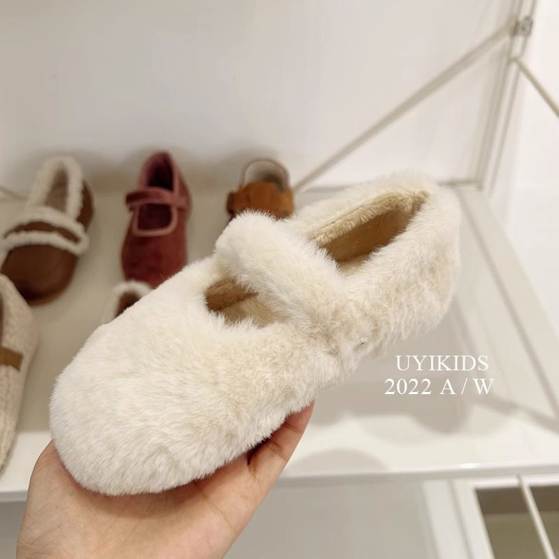 韩国东大门同款女童平底毛毛鞋外穿儿童小香风玛丽珍加绒棉鞋单鞋,童鞋/婴儿鞋/亲子鞋,棉鞋,淘宝优惠券,粉丝福利购,淘宝优惠卷