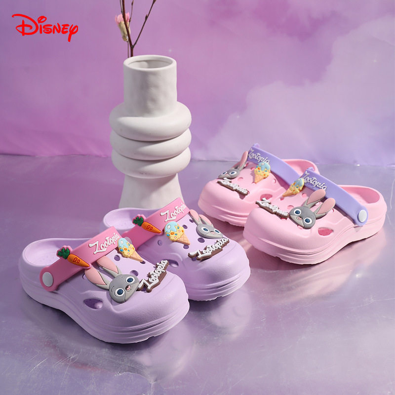 儿童卡通拖鞋女童2026夏季新款兔子警官洞洞鞋室内防滑凉鞋沙滩鞋