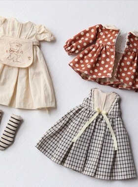 【不想长大的木木】小布blythe娃衣 橘色套装 ob24 ob22 六分尺寸