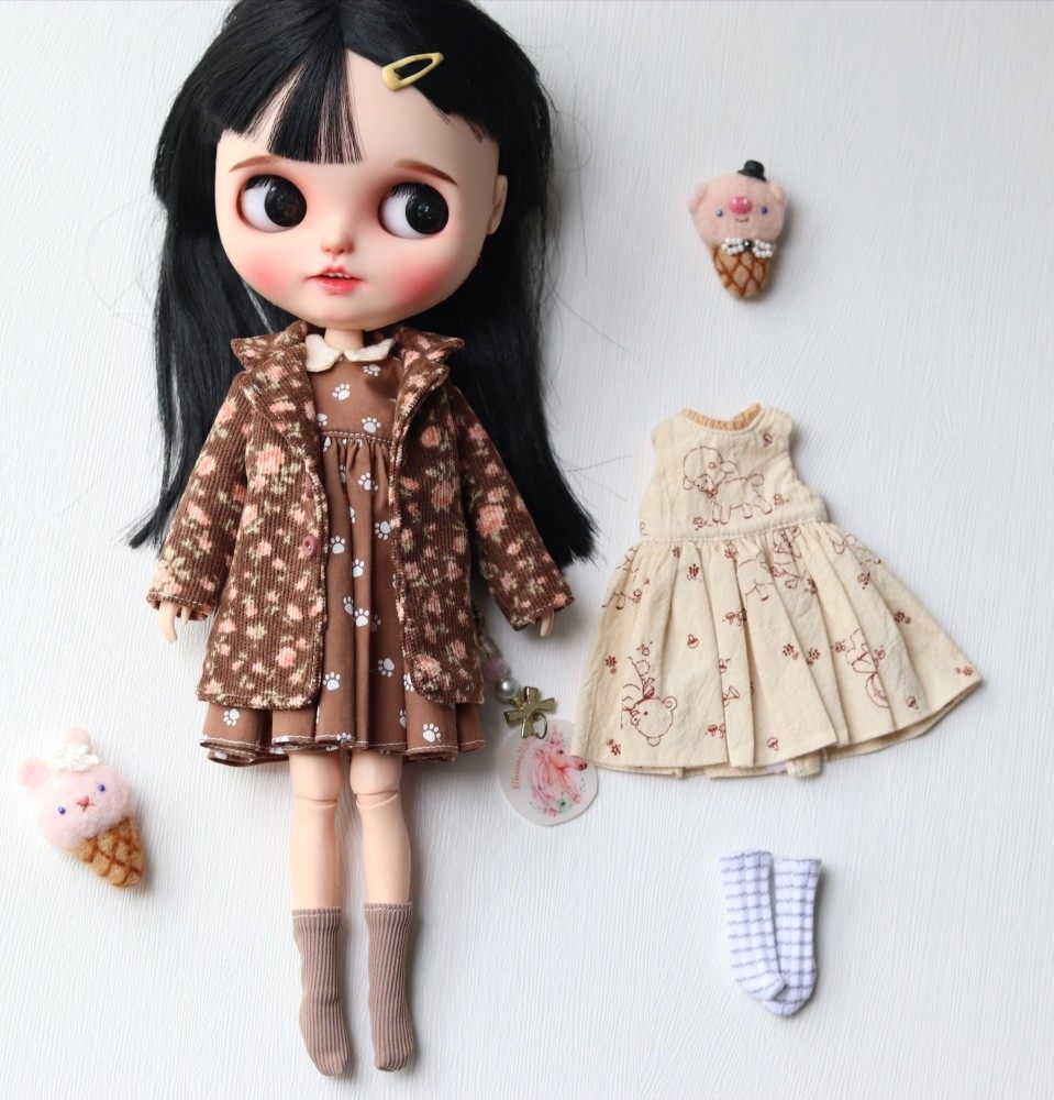 【不想长大的木木】小布blythe大衣套装 ob24体可穿,模玩/动漫/周边/娃圈三坑/桌游,OB娃衣,淘宝优惠券,粉丝福利购,淘宝优惠卷