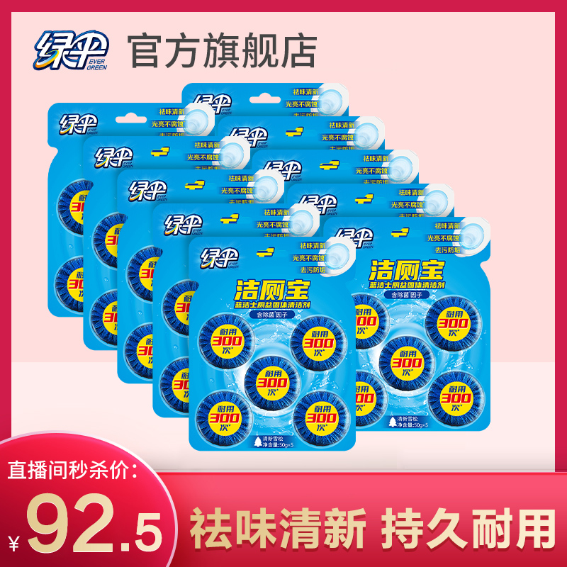 绿伞不带喷头除垢蓝泡泡洁厕灵