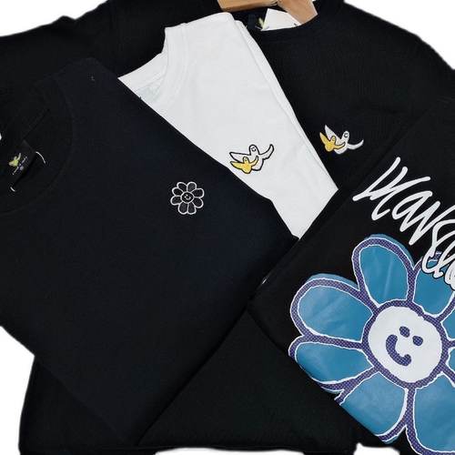 韩国whatitisnt小飞人短袖T恤