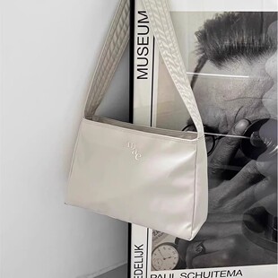 韩国代购mucu and ebony腋下包Comfy百搭休闲拉链款单肩通勤女包