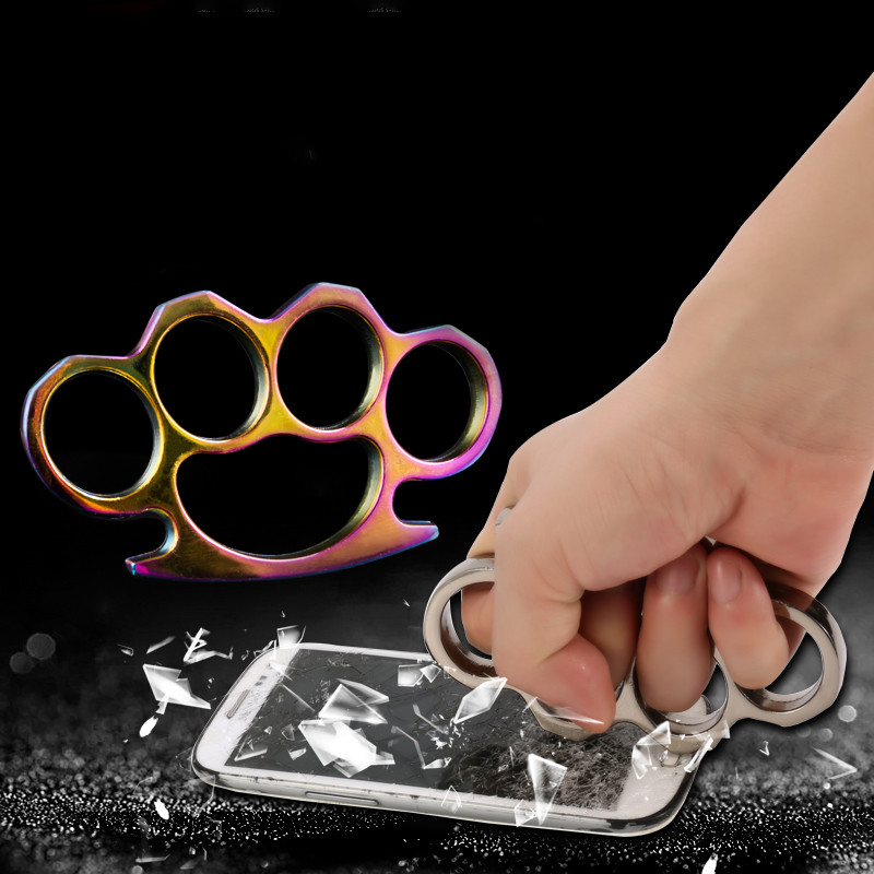 玻纤便携拳扣自卫打架手撑子指虎