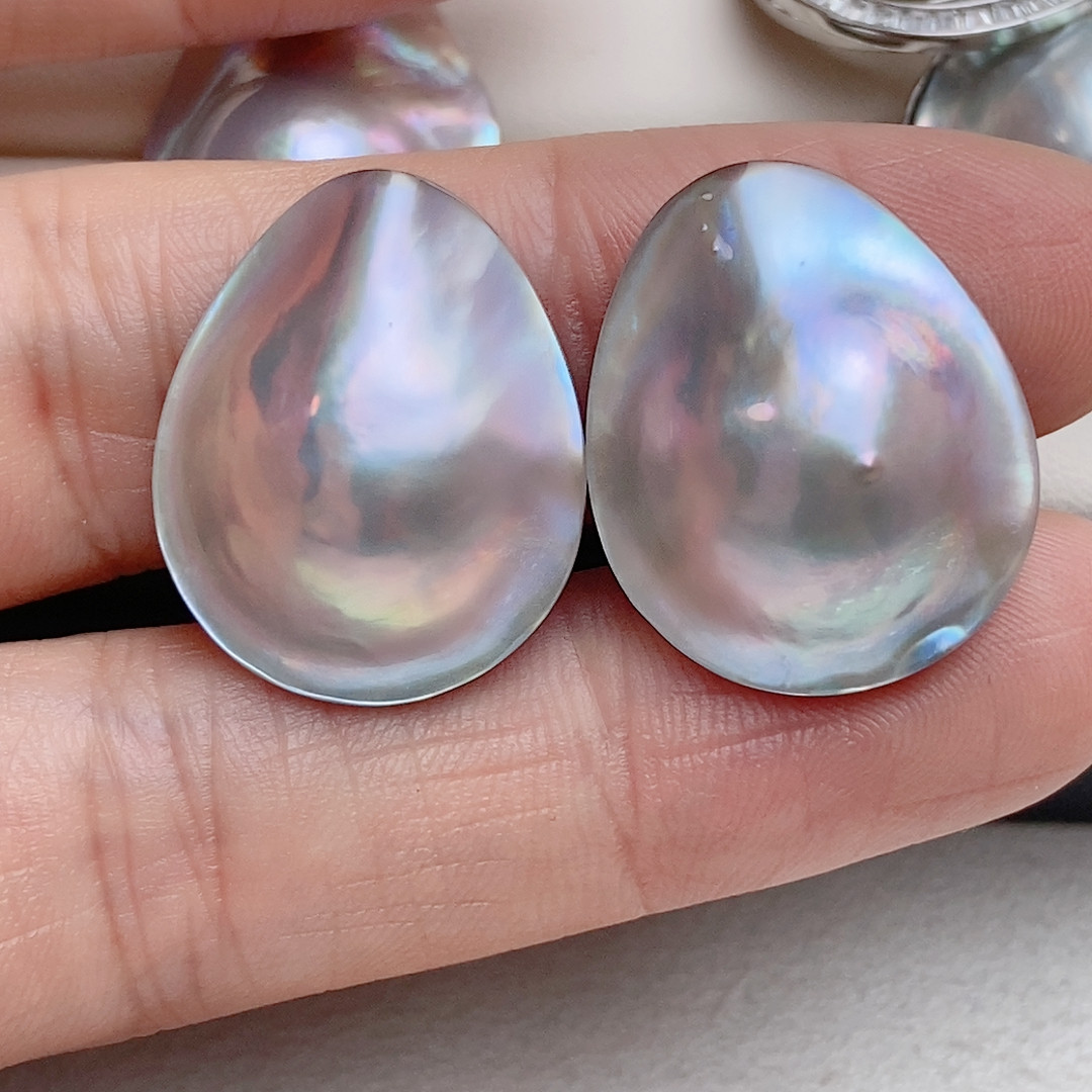 饱满水滴海水马贝耳钉,珠宝/钻石/翡翠,耳饰,淘宝优惠券,粉丝福利购,淘宝优惠卷