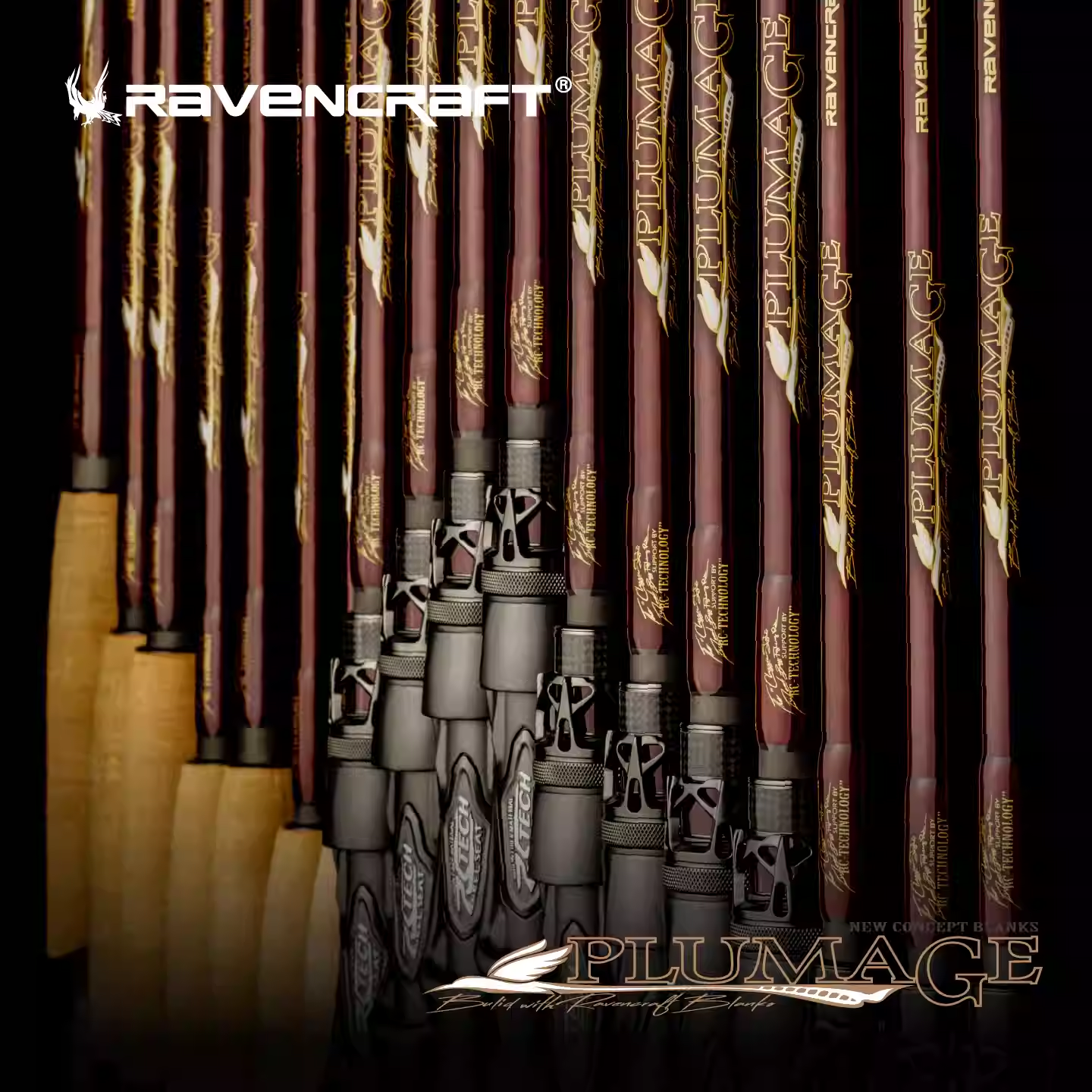 鸦语凛雀PLUMAGE-鲈钓野钓竞技竿针对亚洲地区自然水域专项开发