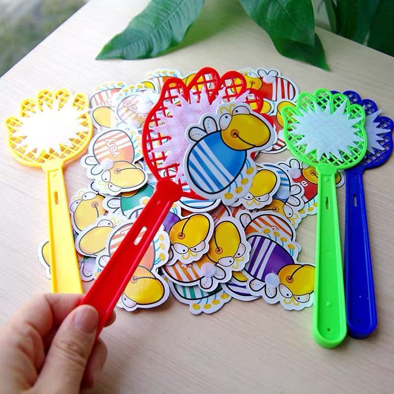 拍苍蝇游戏少儿英语课堂教具创意自制高频词单词儿童早教桌游玩具