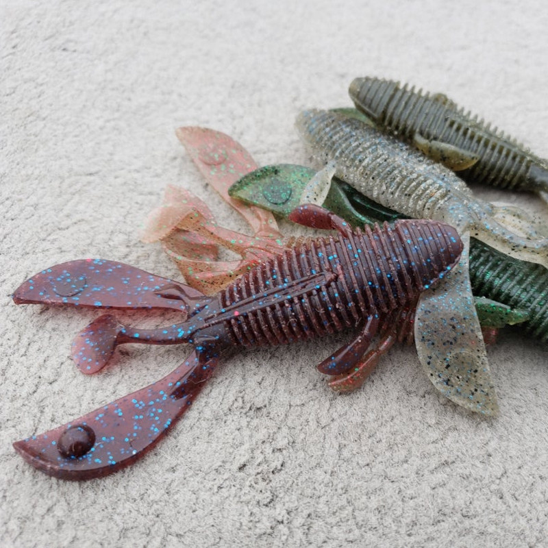 DSTYLE青木大介路亚软饵虾型3寸