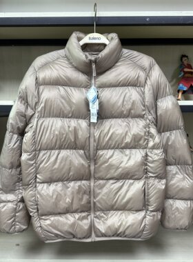 班尼路冬装男装新款 简约轻厚保暖纯色立领羽绒服外套8822308M022