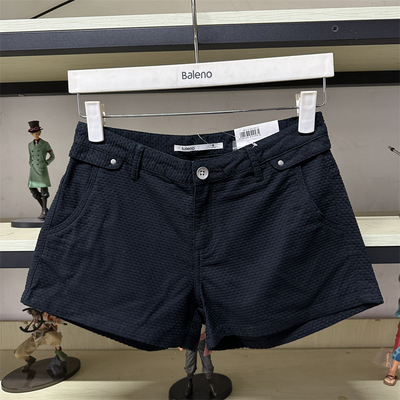 班尼路夏季女装新款简约纯色低腰时尚热裤休闲薄款短裤 88610921
