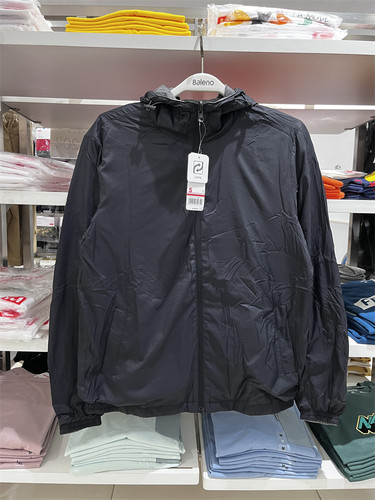 男装班尼路开衫连帽双面卫衣